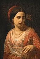 Johann Koler A Roman Woman France oil painting art